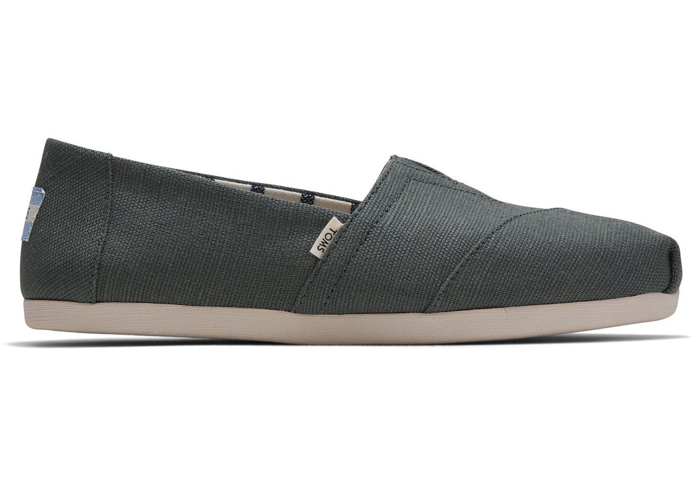 Toms Alpargata Heritage Canvas Espadrille Green - Womens - 92603-CWVU